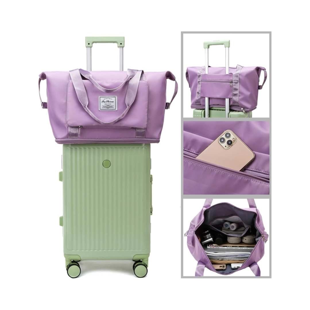 TravelBag™ – Tu bolsa de viaje plegable, impermeable y expandible