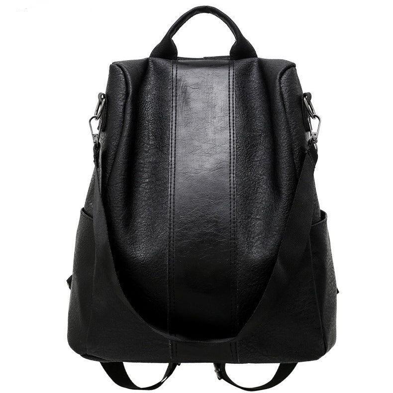 Mochila de Mujer Color Liso con Gran Capacidad