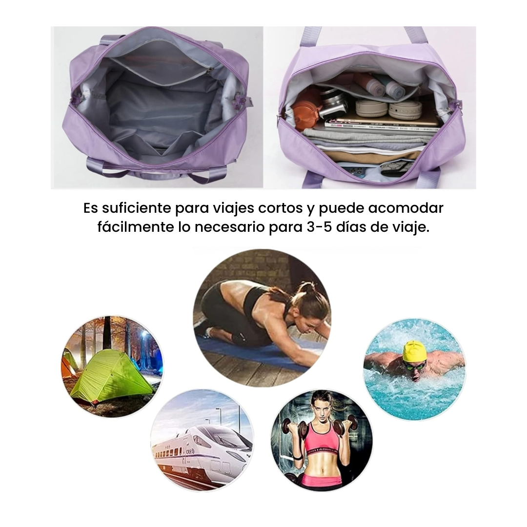 TravelBag™ – Tu bolsa de viaje plegable, impermeable y expandible