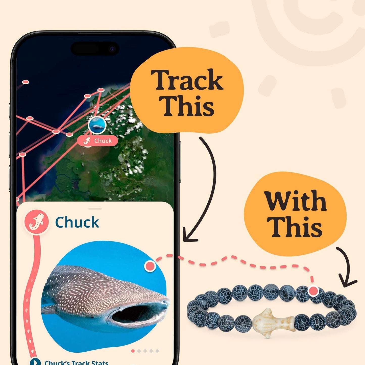 Pulsera Solidaria Shark Tracking