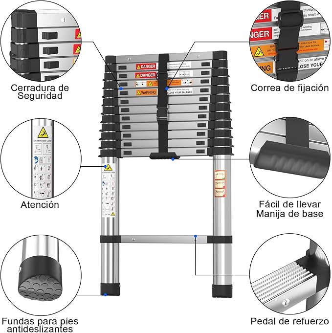 Escalera Telescópica ProFlex