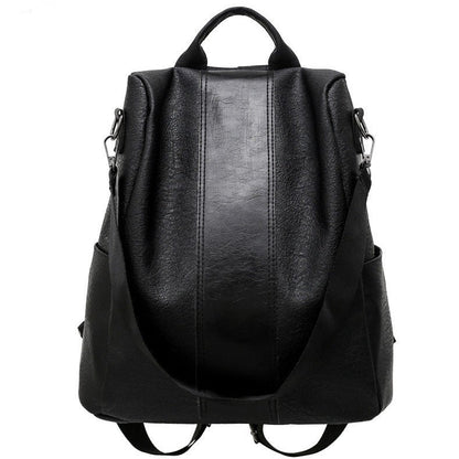 Mochila de Mujer Color Liso con Gran Capacidad