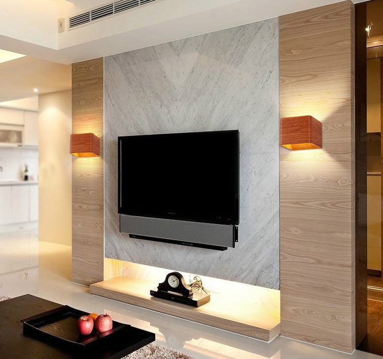 Lámpara de pared LED cuadrada para interiores