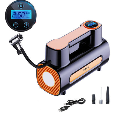 Compresor de Aire Portátil 12V para Coche – Inflador Eléctrico de Neumáticos