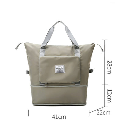 TravelBag™ – Tu bolsa de viaje plegable, impermeable y expandible