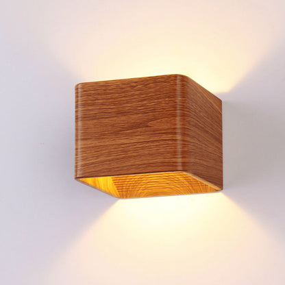 Lámpara de pared LED cuadrada para interiores