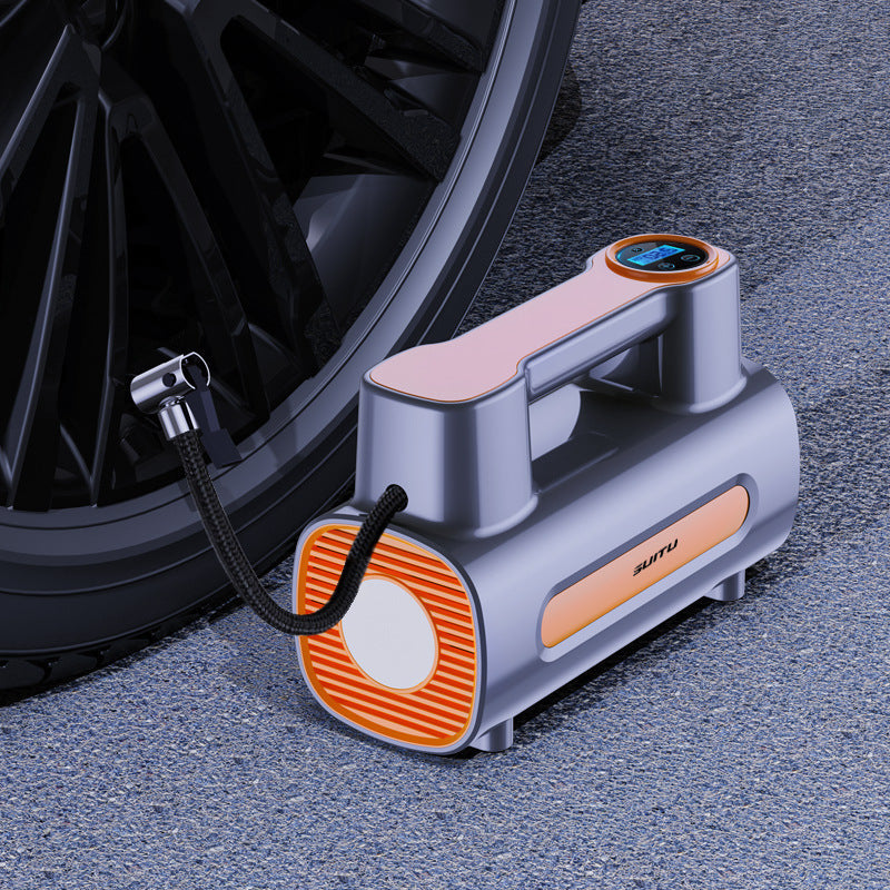 Compresor de Aire Portátil 12V para Coche – Inflador Eléctrico de Neumáticos
