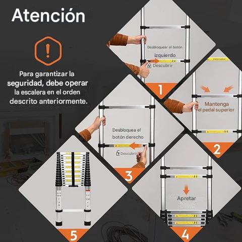 Escalera Telescópica ProFlex