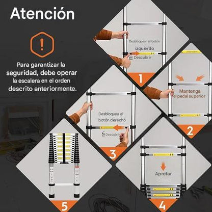 Escalera Telescópica ProFlex